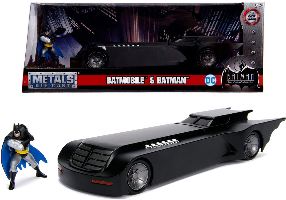 Jada pojazd Batman Animated Series Batmobile 1:24