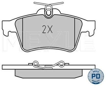 Wulf Gaertner Autoparts Zestaw klocków hamulcowych, hamulce tarczowe Wulf Gaertner Autoparts 025 241 3716/PD