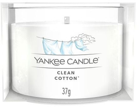 Yankee Candle ŚWIECA MINI CLEAN COTTON 37G 5038581125589
