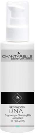 Chantarelle REGENEVIA DNA mleczko enzymatyczno-algowe do demakijażu twarzy i oczu, antyoksydacyjne, 200ml CD0124