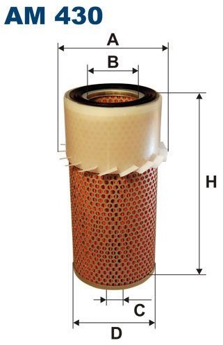 Filtron Filtr powietrza AM 430 AM 430