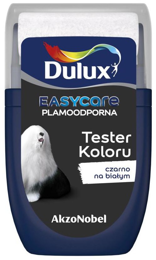 Dulux Tester farby EASYCARE 30 ml Czarno na białym
