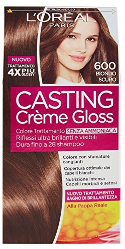Loreal Barwniki do włosów kremowy Gloss bez amoniaku N600 dunkelblonde A2917154