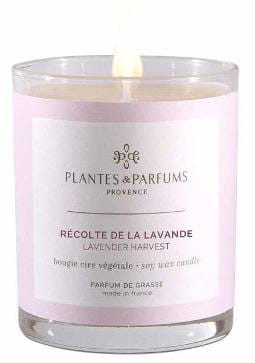 PLANTES&PARFUMS PROVENCE Świeca zapachowa perfumowana 75g - Lavender Harvest - Lawendowe Zbiory