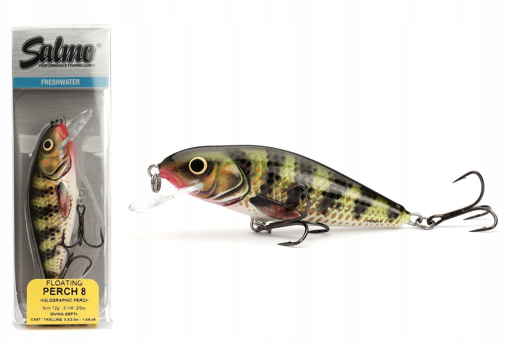 Salmo Wobler Perch Floating 12cm - QPH022