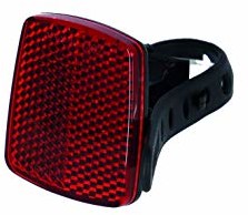 XLC 2500250016 reflektor do sztycy podsiodłowej CR-R03 unisex dla dorosłych, czarny, rozmiar uniwersalny 2500250016