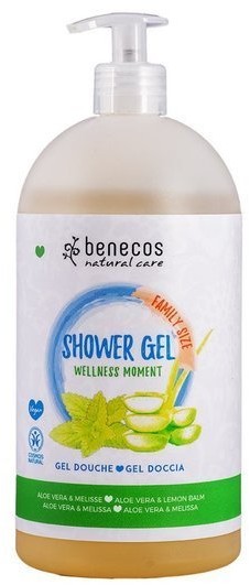 Benecos Żel pod prysznic WELLNESS MOMENT z aloesem i melisą 950ml