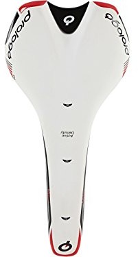 Prologo Siodełko Nago EVO 134 wsporniki nack (Nadrenia-palatynat), biały NAEVNA4WB40-AM