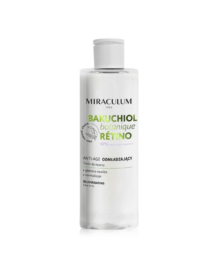 Miraculum Bakuchiol Botanique Retino Tonik do twarzy - odmładzający 200ml 121970