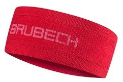 Brubeck Opaska termoaktywna 3d pro czerwony OPASKA UNISEX 3D PRO L/XL RED