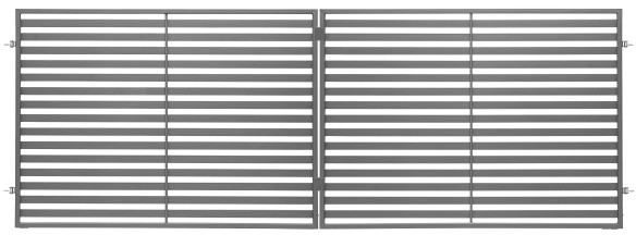 Polbram steel group Brama ocynk Steel Group Brava 3 x 1 2 m RAL 7016 BRAMA BRAVA 3X1,2
