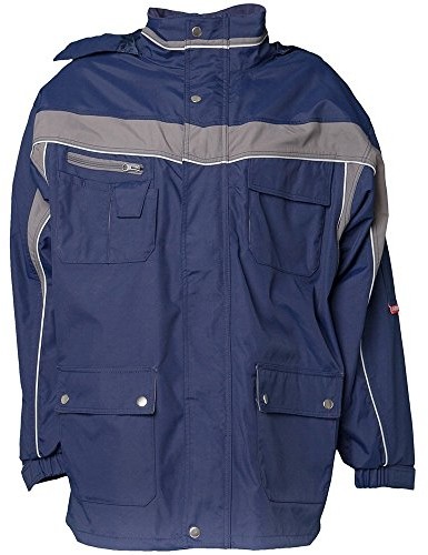 Planam plaline odzież robocza kurtka Czerwony/łupek użycia w każdych warunkach, wielokolorowa 2572060