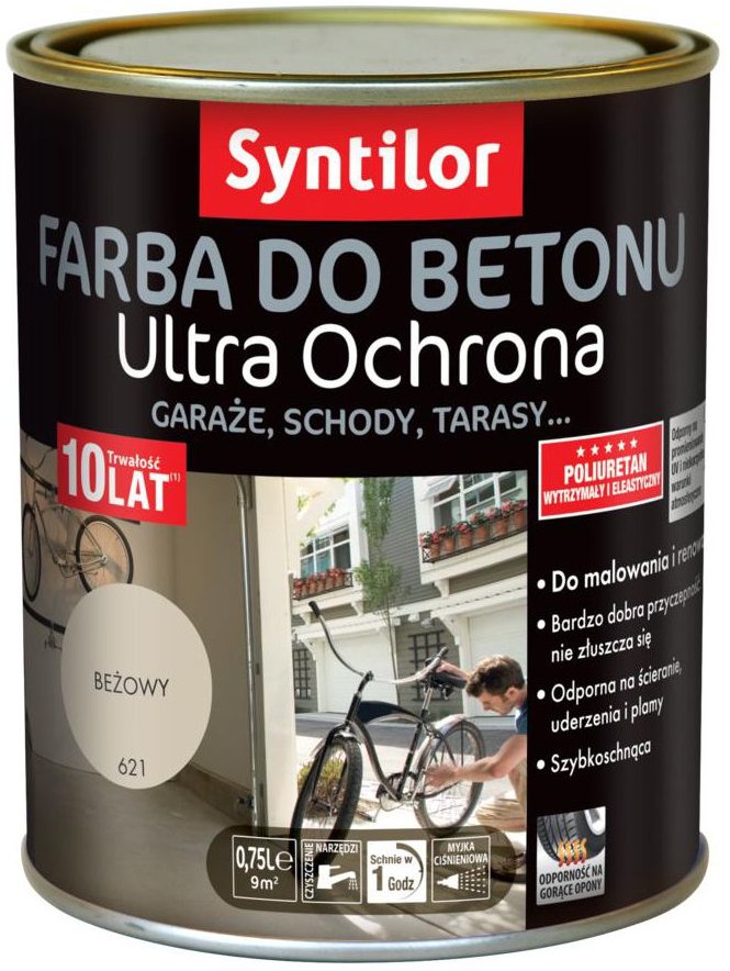 Syntilor Farba do betonu ULTRA OCHRONA 0.75 l Beżowy