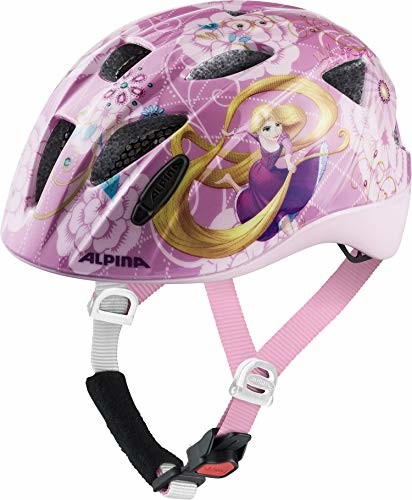 Alpina XIMO DISNEY kask rowerowy, dziecięcy, Disney Rapunzel, 47-51