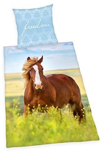 Herding zestaw pościeli dla konia, bawełna, kolorowa, 200 x 135 cm 4624206050