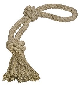 Nobby 50545 Rope Toy, lina do gry podwójnie sizal-Cotton-Mix