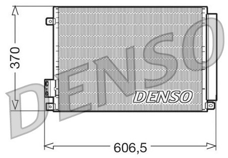 DENSO Skraplacz, klimatyzacja DCN09045