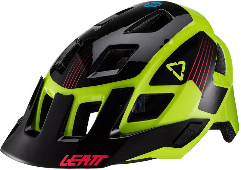 Leatt Leatt MTB All Mountain 1.0 Helmet Youth, żółty 50-54cm 2022 Kaski dla dzieci LE-HLT-2260/2316/XS