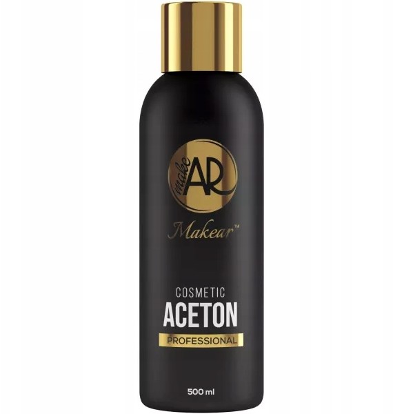 Aceton Płyn Usuwania Tipsów Żelu Lakierów 500 ml