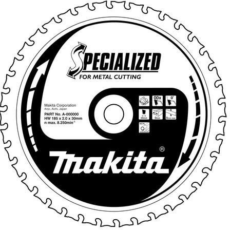 MAKITA Tarcza tnąca do metalu 60 zębów, 30,5x30,5 cm