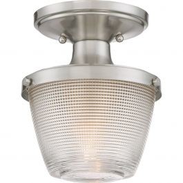 Quoizel Dublin QZS-DBN1707BN lampa sufitowa 1x60W/E27 IP44 QZS-DBN1707BN