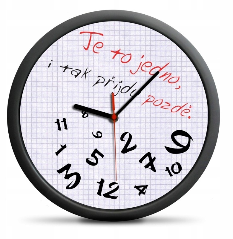 Zegar dla spóźnialskich (cz) - cichy mechanizm