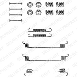 DELPHI Zestaw dodatków, szczęki hamulcowe LY1061
