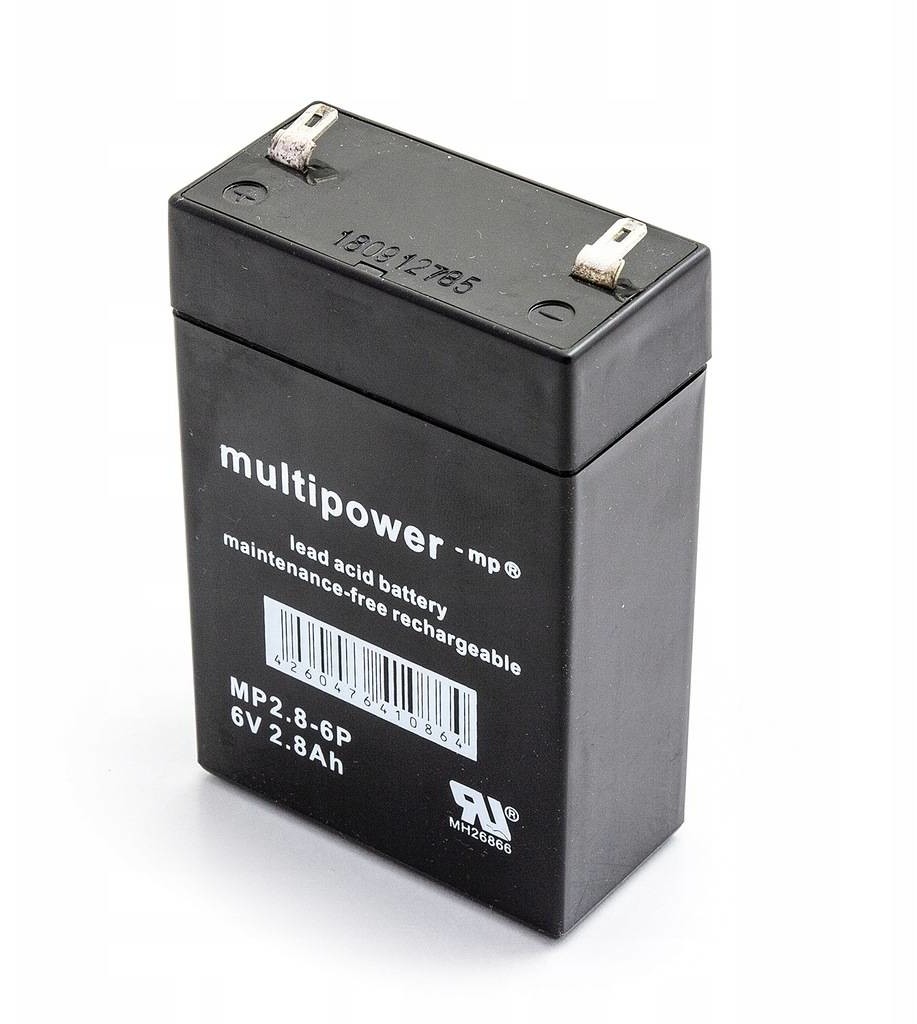 Akumulator Multipower MP2.8-6P 6V 2,8Ah Agm