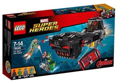 LEGO Marvel Super Heroes Atak Żelaznej Czaszki 76048