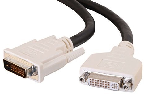 CABLESTOGO Cables To Go DVI-I M/W Dual Link Digital/Analog Video Extension Cable (2 m) 81184