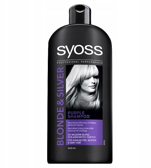 Syoss szampon Purple Blonde & Silver 500ml