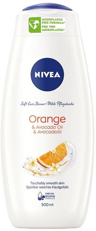 Nivea Orange & Avocado Oil Care Shower pielęgnujący żel pod prysznic 500ml 93680-uniw