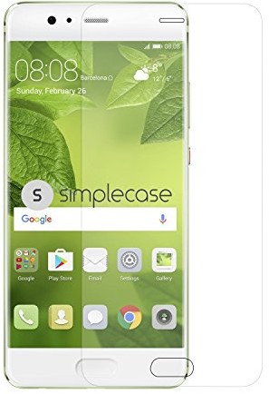 simplecase SIMPL ecase Premium folia ochronna na wyświetlacz do telefonu Huawei smartfonów wykonana ze szkła 9H szkło pancerne/prawdziwe/szkło zespolone, 1 szt., przezroczysty BU-0002-321313