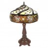 Clayre & Eef Lampa Stołowa Tiffany Duża Kolorowa D Clayre & Eef