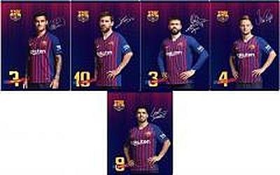 Astra Zeszyt A5/16K kratka FC Barcelona 7 20szt)