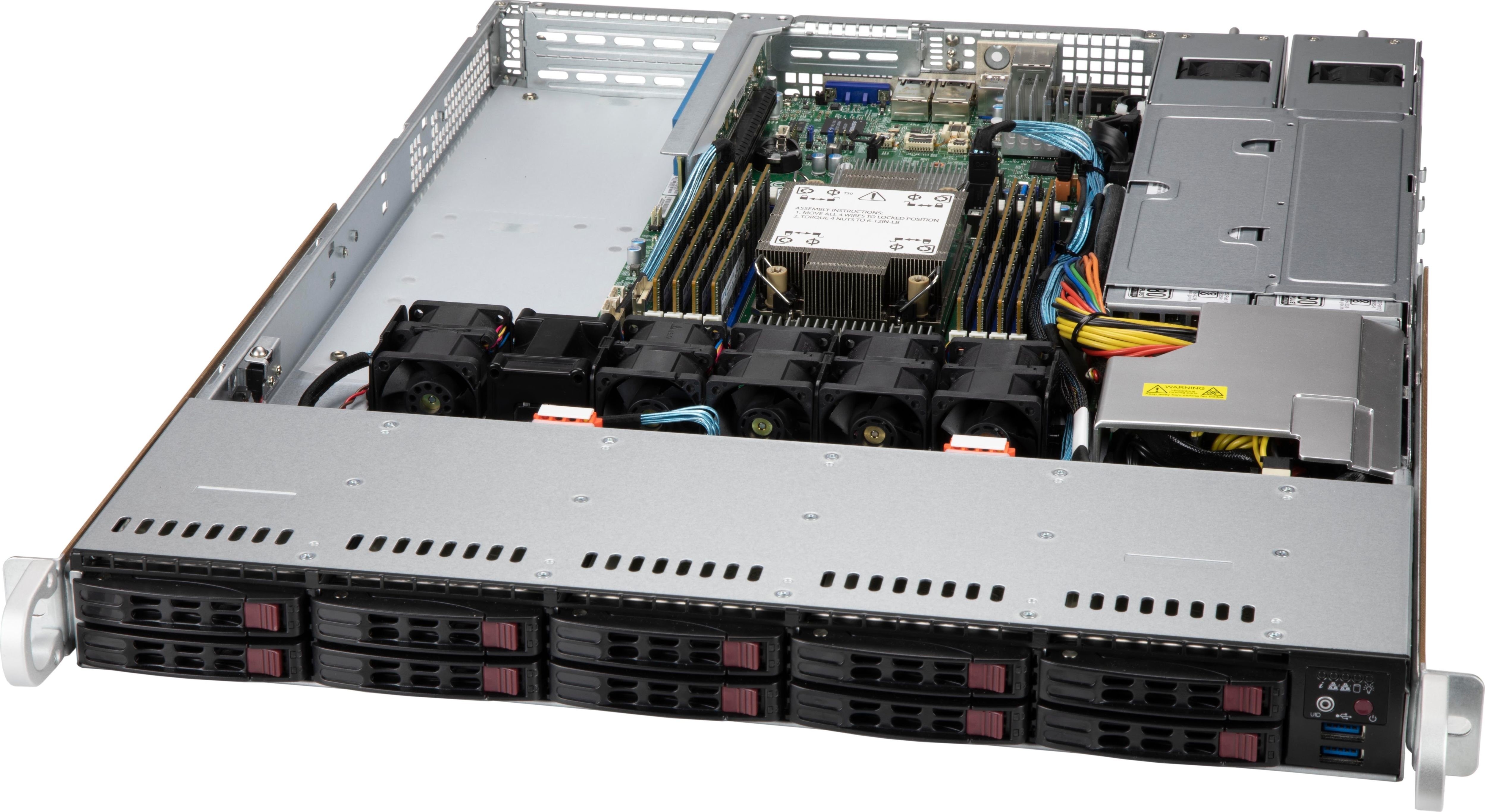 Supermicro Obudowa serwerowa SuperChassis 116AC10-R706WB3 CSE-116AC10-R706WB3