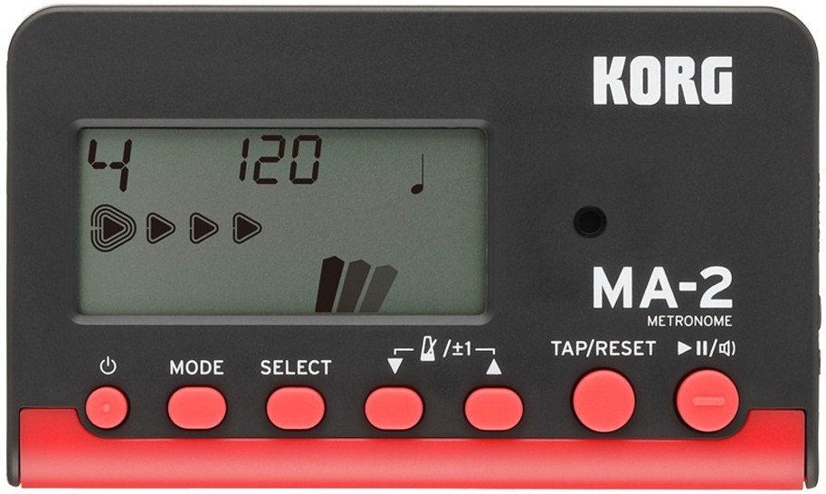 Korg MA-2 BKRD metronom elektroniczny czerwony
