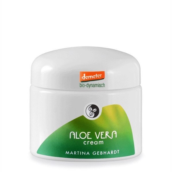 Martina Gebhardt Naturkosmetik Naturkosmetik Krem ALOE VERA - cera problematyczna 50 ml