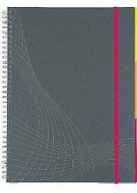 ZWECKFORM AVERY Kołonotatnik AVERY Notizio PP A5 7014 linia szary KZK0984