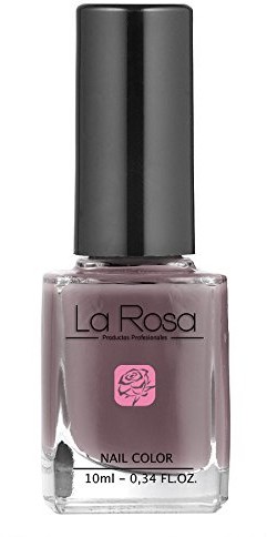 La Rosa La Rosa Kolorowy Lakier do paznokci - Number 112 - UMBER BROWN - 10 ml