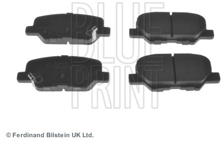 BLUE PRINT Zestaw klocków hamulcowych, hamulce tarczowe ADC44288