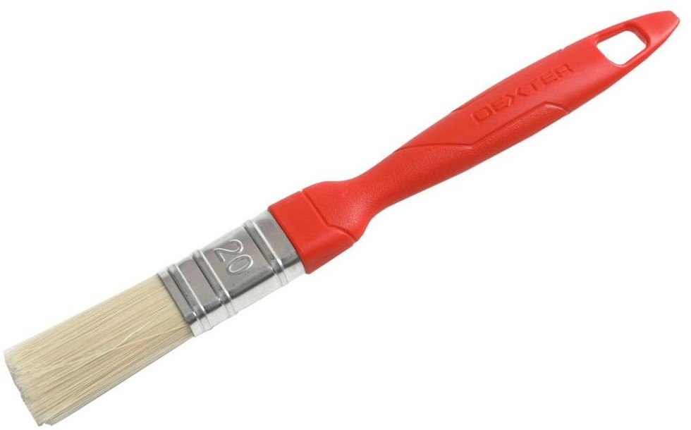 Dexter Pędzel płaski do farb rozpuszczalnikowych 20 mm