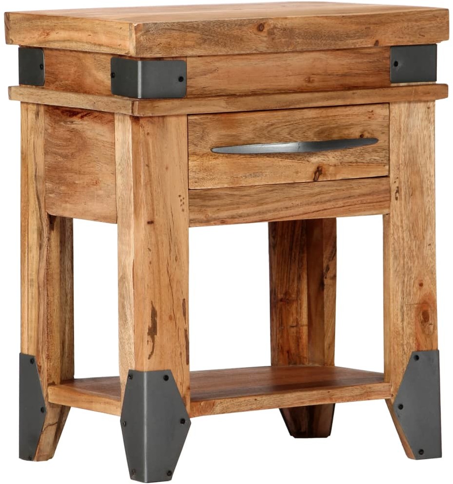 vidaXL Szafka 40x30x51 cm, z litego drewna akacjowego vidaXL