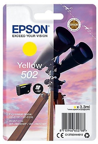 Epson c13t02 V44010 Żółty oryginalne wkłady atramentowe 1er Pack 2984087