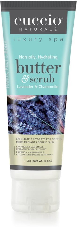 Cuccio Naturale Luksusowy peeling z masłem LAWENDA 113 g U3385