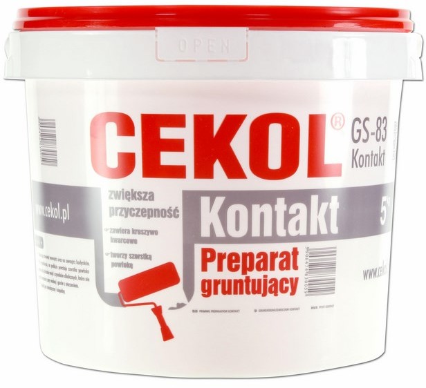 Cekol Preparat gruntujący Kontakt 5 kg