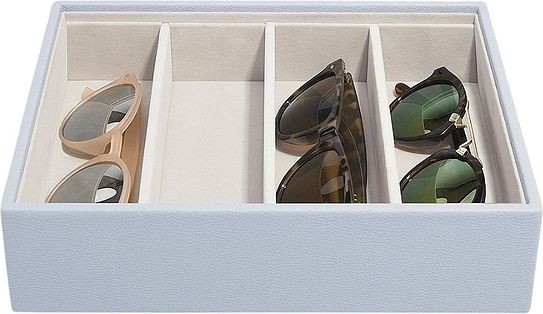 Stackers Pudełko na okulary Stackers Classic lawendowe 4 komorowe 74596
