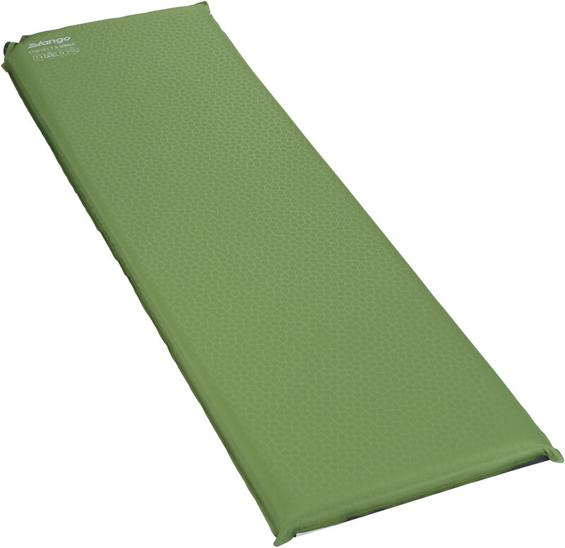 Vango Comfort 7.5 Sleeping Mat Single, zielony 2021 Karimaty SMQCOMFORH09A12