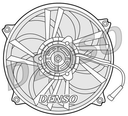 DENSO Wentylator, chłodzenie silnika DER21014