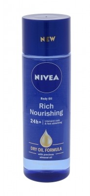 Nivea Body Oil Rich Nourishing olejek do ciała 200 ml dla kobiet
